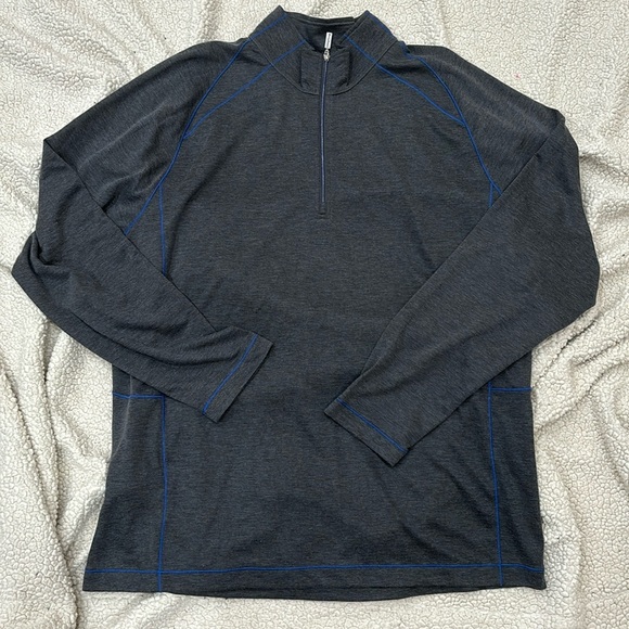 Tommy Bahama Lightweight Half Zip - Picture 2 of 4